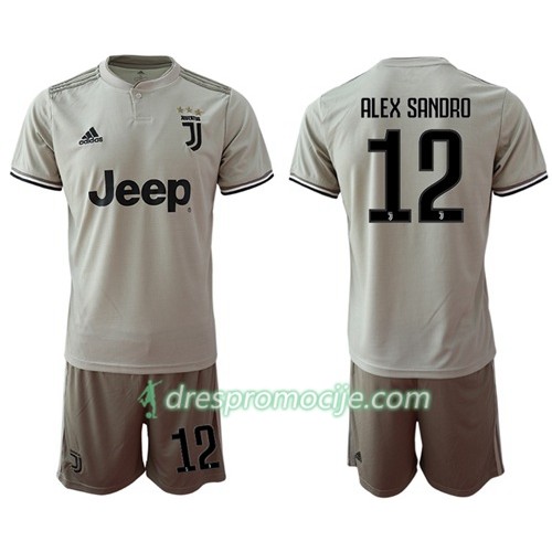 Juventus Dres Alex Sandro 12 Dječji Gostujući 2018/19 Kratkih Rukava Juventus Dres Alex Sandro 12 Dječji Gostujući 2018/19 Kratkih Rukava
